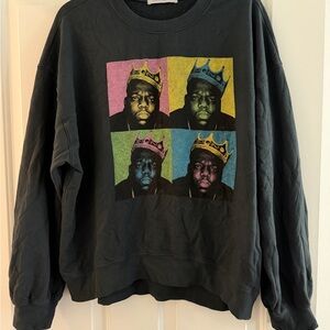 Daydreamer Multicolor Graphic Black Sweatshirt